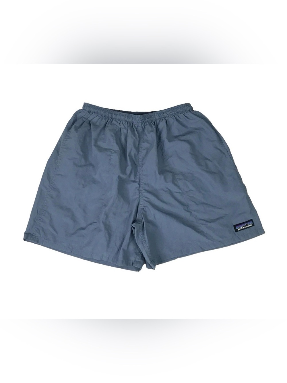 Patagonia Baggies Shorts Mens Small S Blue 5" Inseam Lined Nylon Swim Trunks